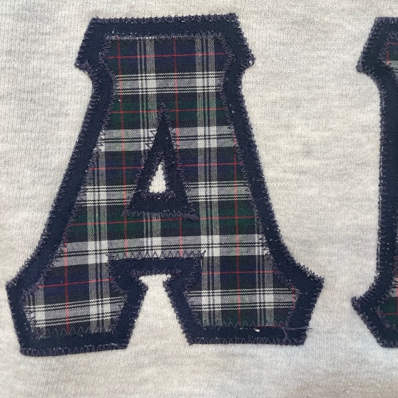 Alpha Kappa Lambda Sweatshirt with Sewn-On Greek Letters - Picture 3 of 11